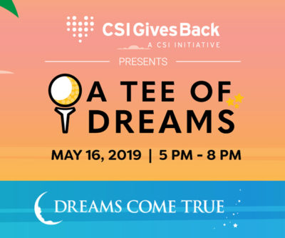 CSI Gives Back Presents A Tee of Dreams to Benefit a Local Dreamer