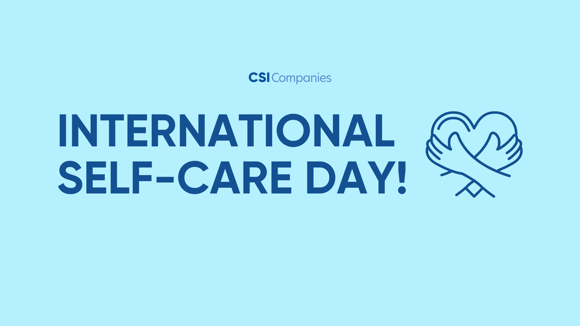 International Self Care Day 2024