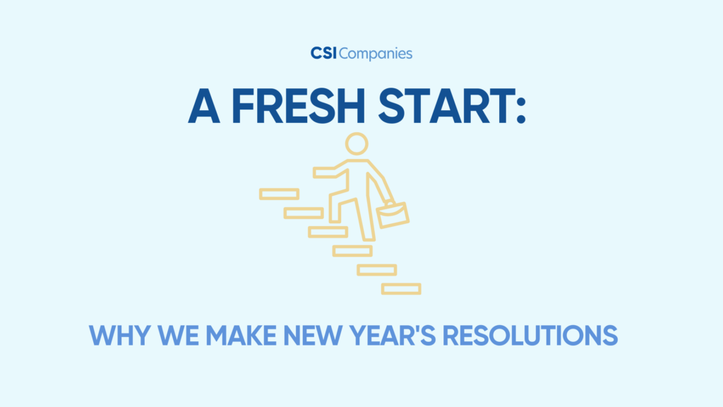 Why We Make New Year's Resolutions