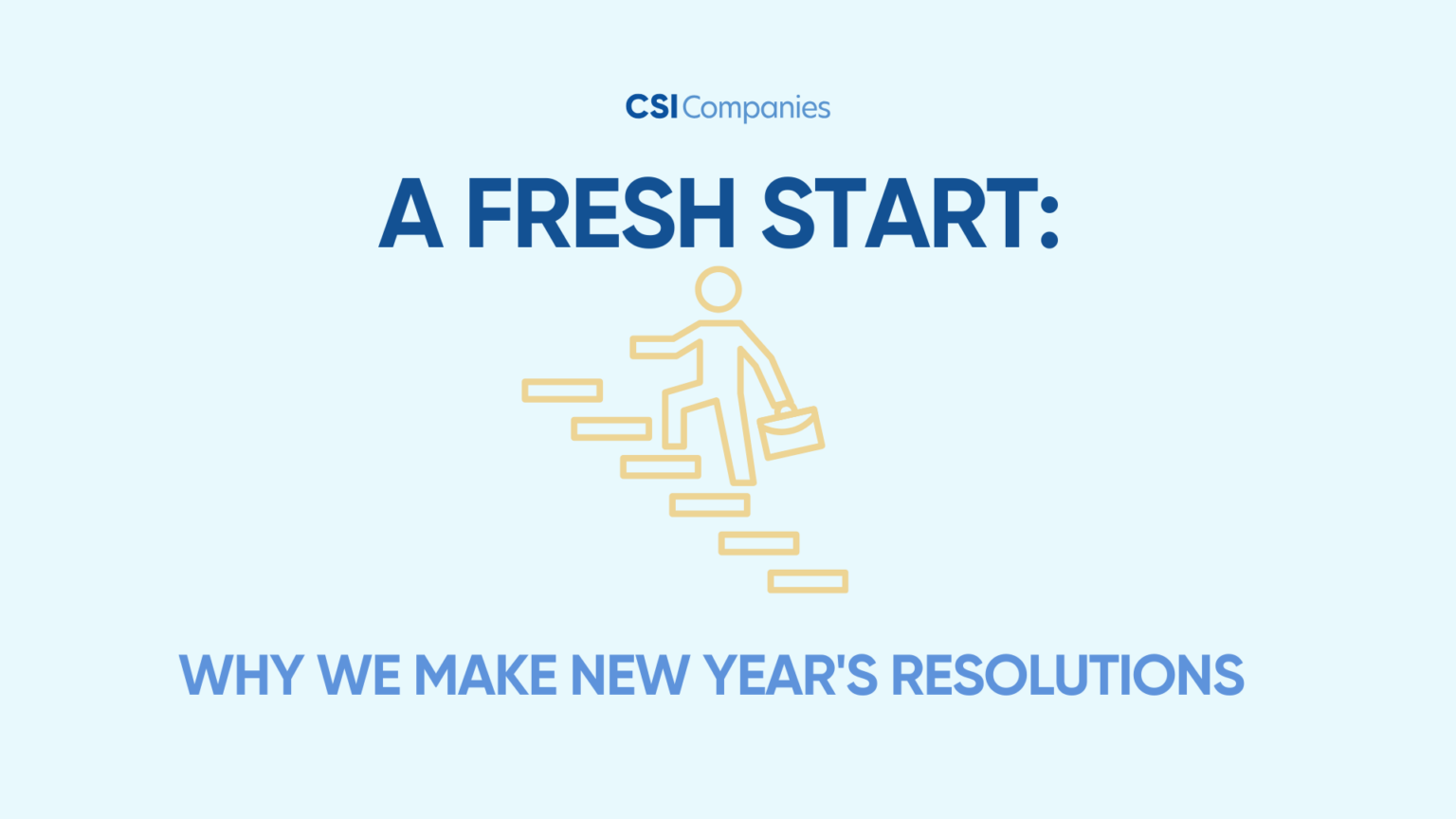 A Fresh Start: Why We Make New Year’s Resolutions and How to Set Goals ...