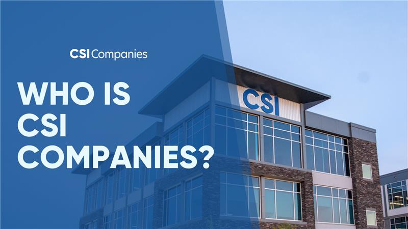 CSI company building with who is csi companies title
